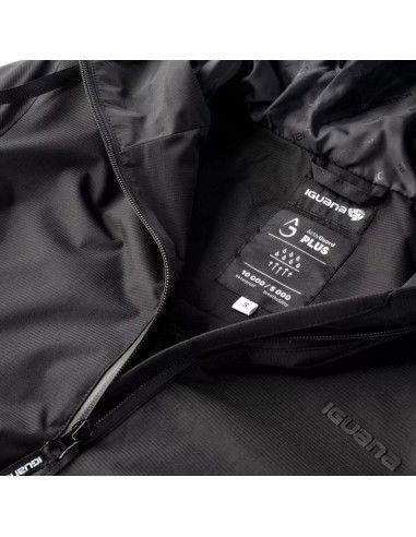 Iguana Κοντό Γυναικείο Μπουφάν για Χειμώνα Μαύρο 92800481881