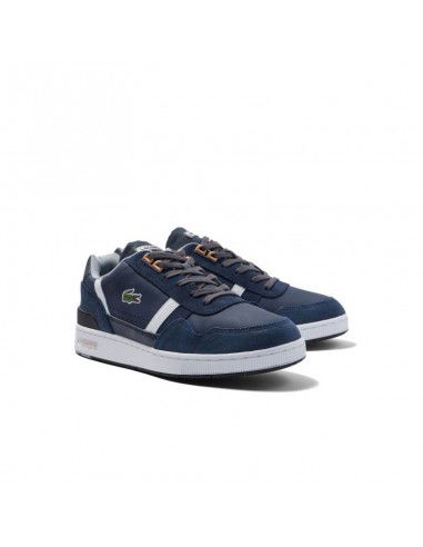 Lacoste T-clip Ανδρικά Sneakers Navy Μπλε 44SMA0034092