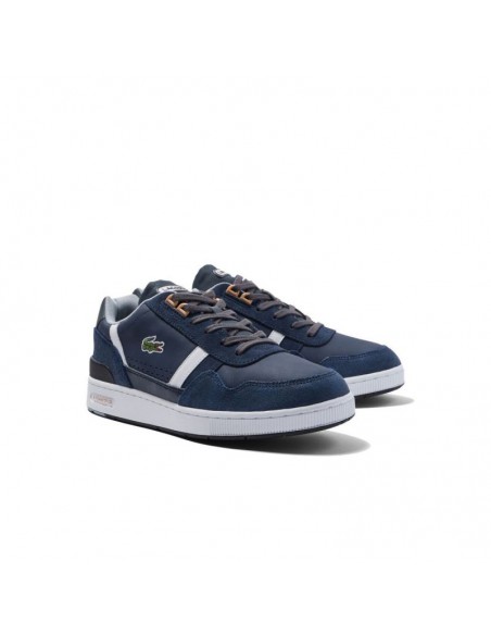 Lacoste T-clip Ανδρικά Sneakers Navy Μπλε 44SMA0034092