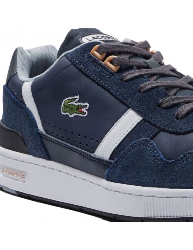 Lacoste T-clip Ανδρικά Sneakers Navy Μπλε 44SMA0034092