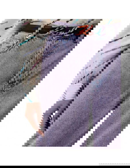 Karl Lagerfeld Signature Rainbow 225W3157 Δερμάτινη Γυναικεία Ζώνη Μαύρη