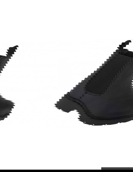 Lumberjack Ghete Chelsea Δερμάτινα Μαύρα Ανδρικά Chelsea Μποτάκια SM97903001H01-CB001