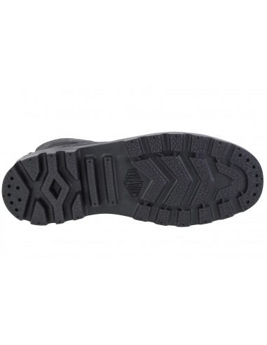 Palladium Pampa Δερμάτινα Μαύρα Ανδρικά Αρβυλάκια με Φερμουάρ 76888-008-M