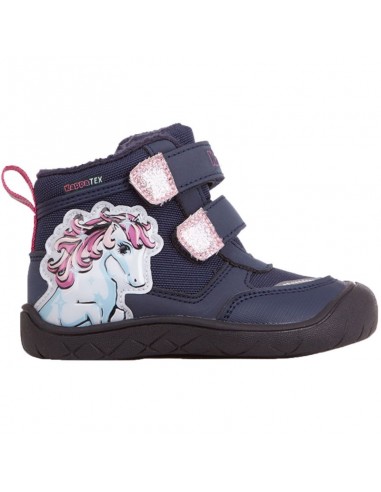 Kappa Παιδικά Sneakers High με Σκρατς Navy Μπλε 280021M-6722