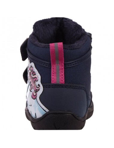 Kappa Παιδικά Sneakers High με Σκρατς Navy Μπλε 280021M-6722
