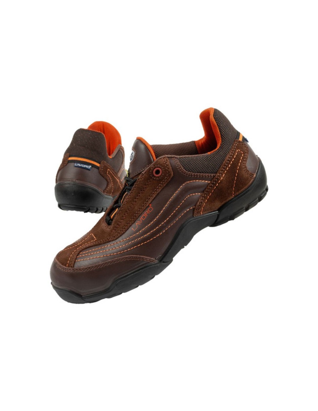 Lavoro Παπούτσι Εργασίας Καφέ με Πιστοποίηση Προστασίας ESD 125942