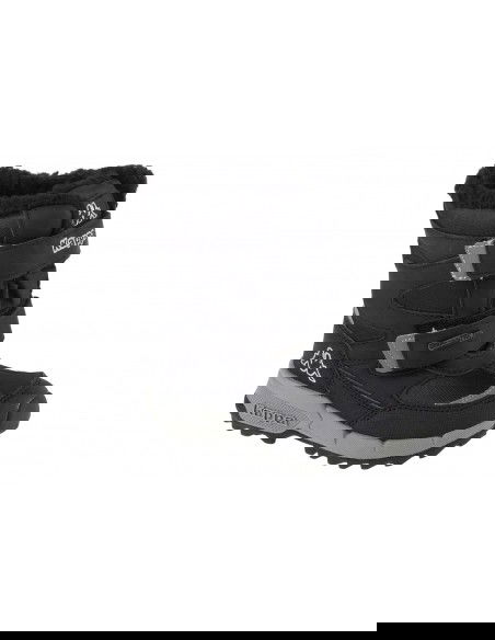 Kappa Cekis Tex K Παιδικές Μπότες Χιονιού με Σκρατς Μαύρες 260903K-1115