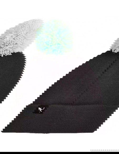 Puma Beanie Παιδικό Σκουφάκι Πλεκτό Μαύρο 024798-01