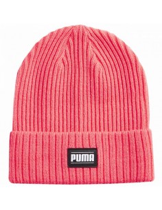 Puma Classic Beanie Ανδρικός Σκούφος με Rib Πλέξη σε Μπεζ χρώμα 024038-07