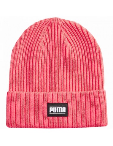 Puma Classic Beanie Ανδρικός Σκούφος με Rib Πλέξη σε Μπεζ χρώμα 024038-07