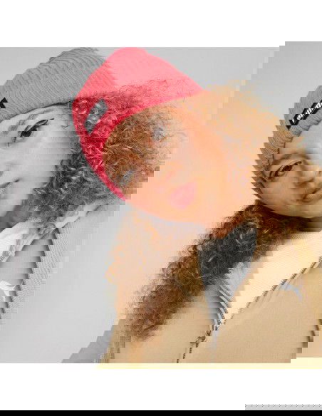 Puma Classic Beanie Ανδρικός Σκούφος με Rib Πλέξη σε Μπεζ χρώμα 024038-07