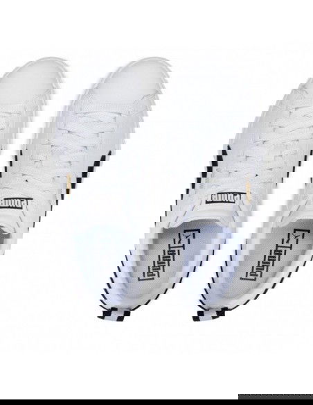 Puma Mayze Γυναικεία Flatforms Sneakers Λευκά 381983-01