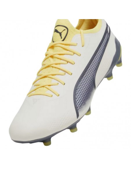 Puma King Ultimate FG/AG 107563-05 Χαμηλά Ποδοσφαιρικά Παπούτσια με Τάπες Κίτρινα