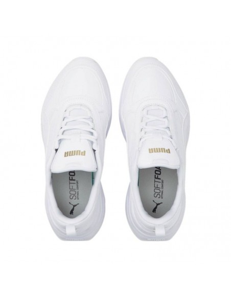 Puma Cassia SL Γυναικεία Chunky Sneakers Λευκά 385279-01