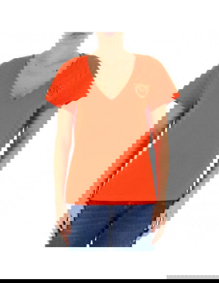 Pinko Birds Γυναικείο T-shirt Πορτοκαλί 100372A0MA