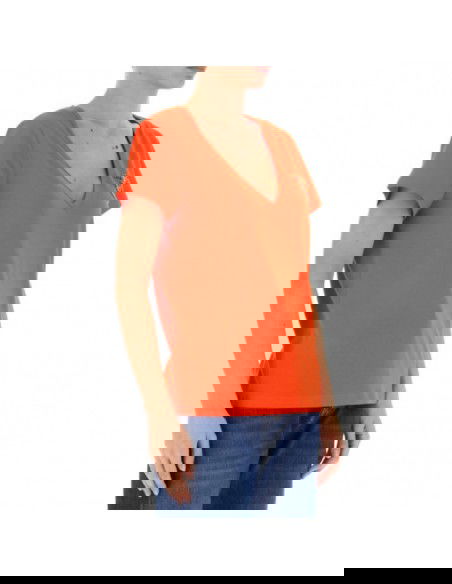 Pinko Birds Γυναικείο T-shirt Πορτοκαλί 100372A0MA