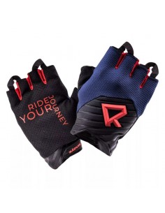 Radvik 92800404795 Κοντά Γάντια Ποδηλασίας Ενηλίκων Μαύρα
