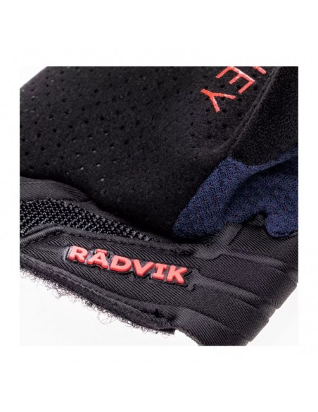 Radvik 92800404795 Κοντά Γάντια Ποδηλασίας Ενηλίκων Μαύρα