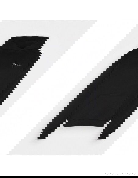 Sean John Ανδρικό Φούτερ με Κουκούλα Μαύρο 6021388