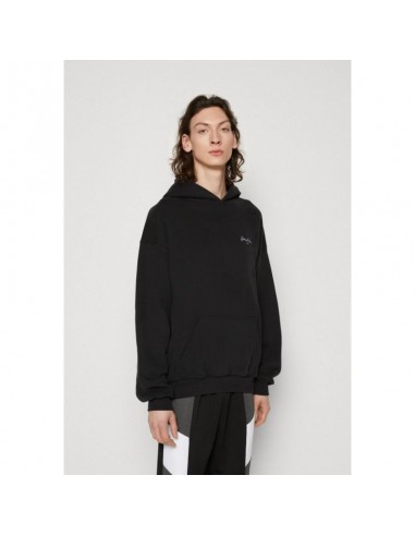 Sean John Ανδρικό Φούτερ με Κουκούλα Μαύρο 6021388