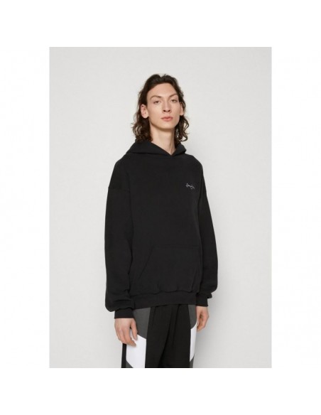 Sean John Ανδρικό Φούτερ με Κουκούλα Μαύρο 6021388