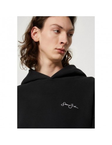 Sean John Ανδρικό Φούτερ με Κουκούλα Μαύρο 6021388