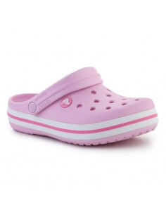 Crocs Παιδικά Ανατομικά Σαμπό Θαλάσσης 207006-6GD Ροζ