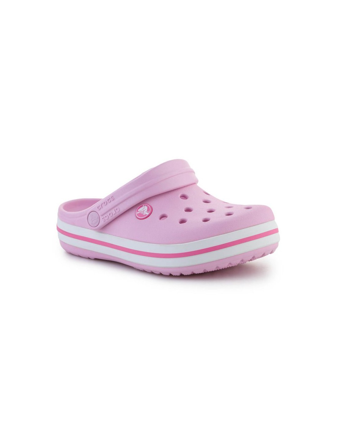 Crocs Παιδικά Ανατομικά Σαμπό Θαλάσσης 207006-6GD Ροζ