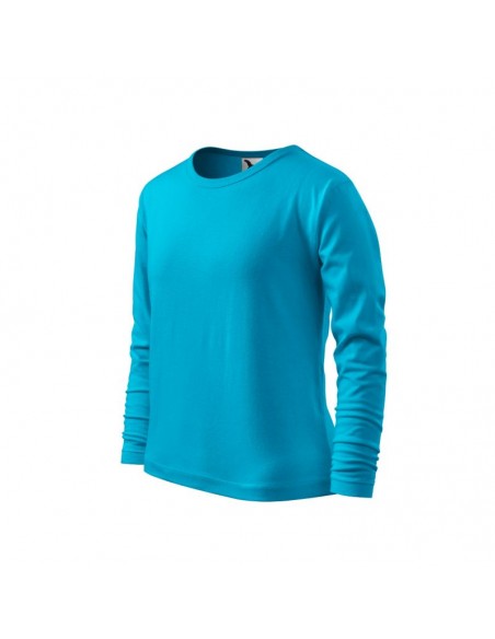 Malfini Παιδική Χειμερινή Μπλούζα Μακρυμάνικη Τιρκουάζ MLI-12144