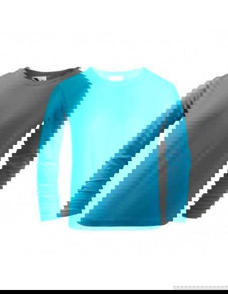 Malfini FitT LS Jr Tshirt MLI12144 turquoise