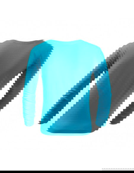 Malfini FitT LS Jr Tshirt MLI12144 turquoise