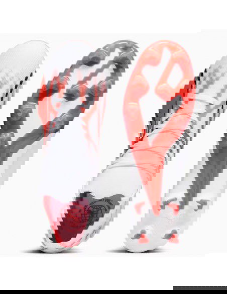 Puma Ultra Match FG/AG 107347-01 Χαμηλά Ποδοσφαιρικά Παπούτσια με Τάπες Λευκά