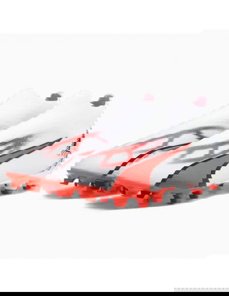 Puma Ultra Match+ Ll FG/AG 107511-01 Ψηλά Ποδοσφαιρικά Παπούτσια με Τάπες Λευκά