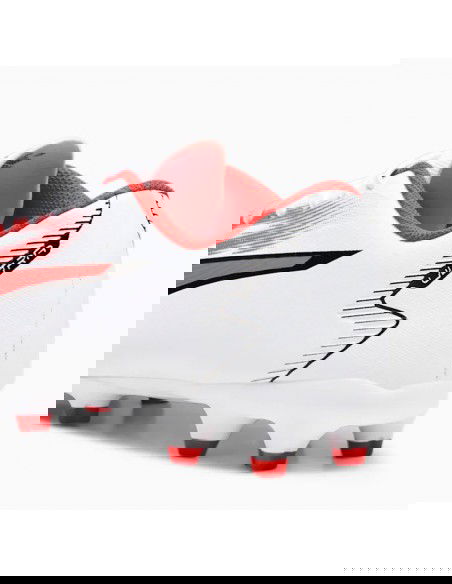 Puma Ultra Play FG/AG 107423-01 Χαμηλά Ποδοσφαιρικά Παπούτσια με Τάπες Λευκά