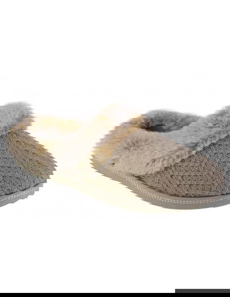 Skechers Cozy Campfire Χειμερινές Γυναικείες Παντόφλες σε Μπεζ χρώμα 167225-NAT