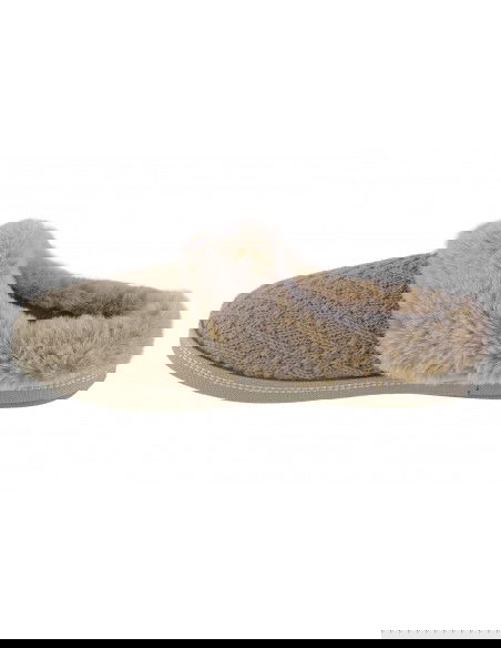 Skechers Cozy Campfire Χειμερινές Γυναικείες Παντόφλες σε Μπεζ χρώμα 167225-NAT