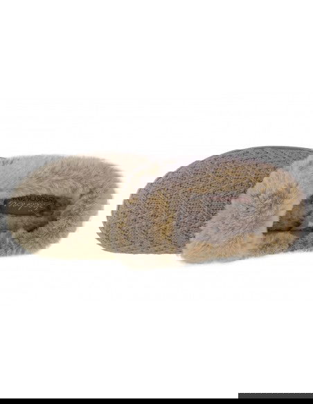 Skechers Cozy Campfire Χειμερινές Γυναικείες Παντόφλες σε Μπεζ χρώμα 167225-NAT