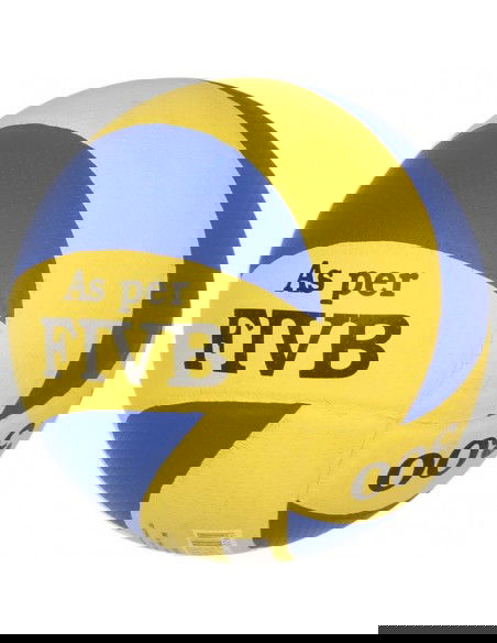 Volleyball ball NV 300 blue and yellow