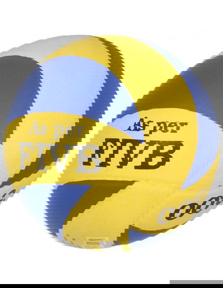 Volleyball ball NV 300 blue and yellow