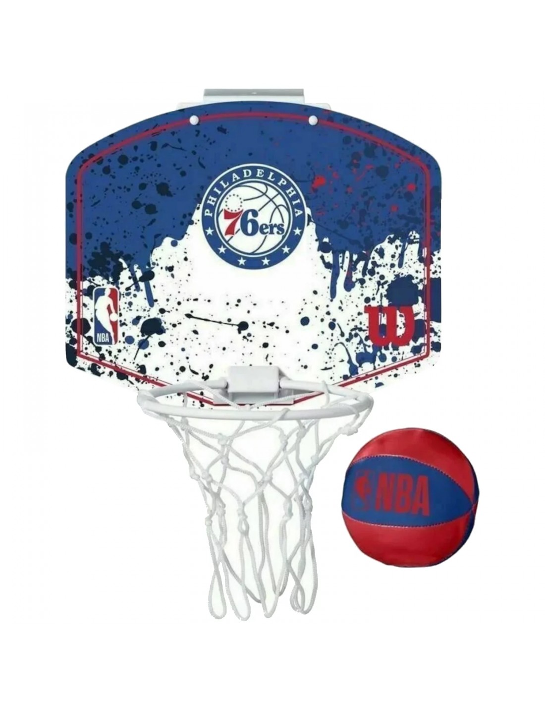 Wilson NBA Team Philadelphia 76ers Mini Hoop WTBA1302PHI