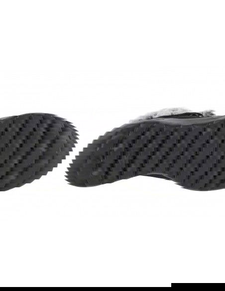 Skechers On The Go Suede Γυναικεία Μποτάκια με Πλατφόρμα & Γούνα Μαύρα 144041-BKGY