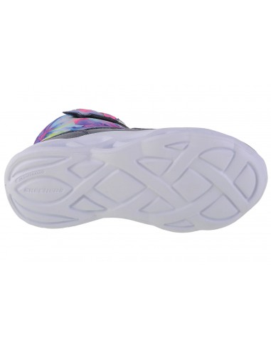 Skechers Sweer Starz Παιδικά Μποτάκια με Σκρατς & Κορδόνια Πολύχρωμα 302690L/NVMT
