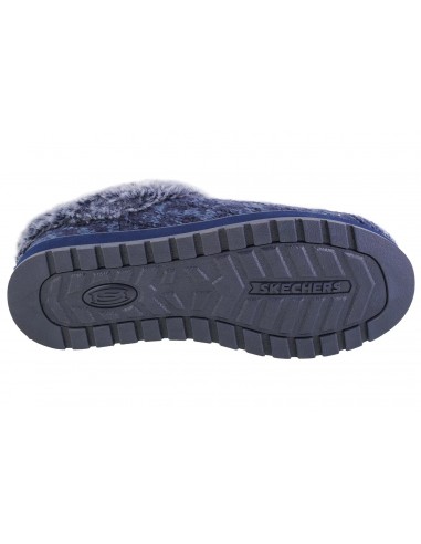 Skechers Χειμερινές Γυναικείες Παντόφλες σε Navy Μπλε χρώμα 31204-NVBL