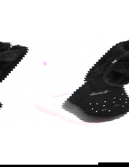 Skechers Glitzy Glam Cozy Cuddlers 314851LBLK