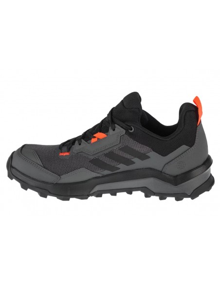 Adidas Terrex Ax4 Primegreen Hiking FZ3280 Ανδρικά Ορειβατικά Παπούτσια Grey Six / Solar Red / Carbon
