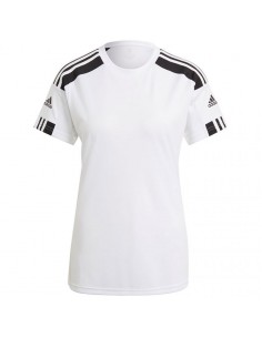 Adidas Squadra 21 Γυναικείο Αθλητικό T-shirt Λευκό GN5753