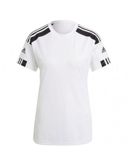 Adidas Squadra 21 Γυναικείο Αθλητικό T-shirt Λευκό GN5753