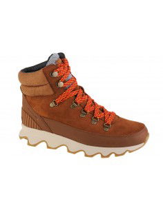 Sorel Kinetic Conquest Γυναικεία Μποτάκια με Πλατφόρμα Καφέ 1916881242