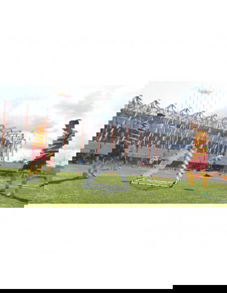 Triple rebounder frame with Yakimasport 100190 mesh