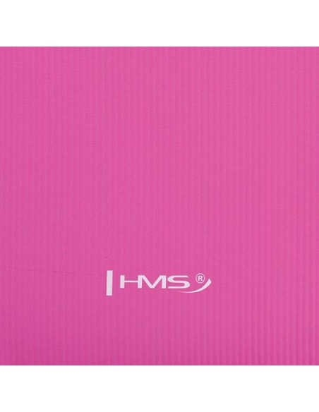 HMS YM04 Στρώμα Γυμναστικής Yoga/Pilates Ροζ (183x61x0.15cm)